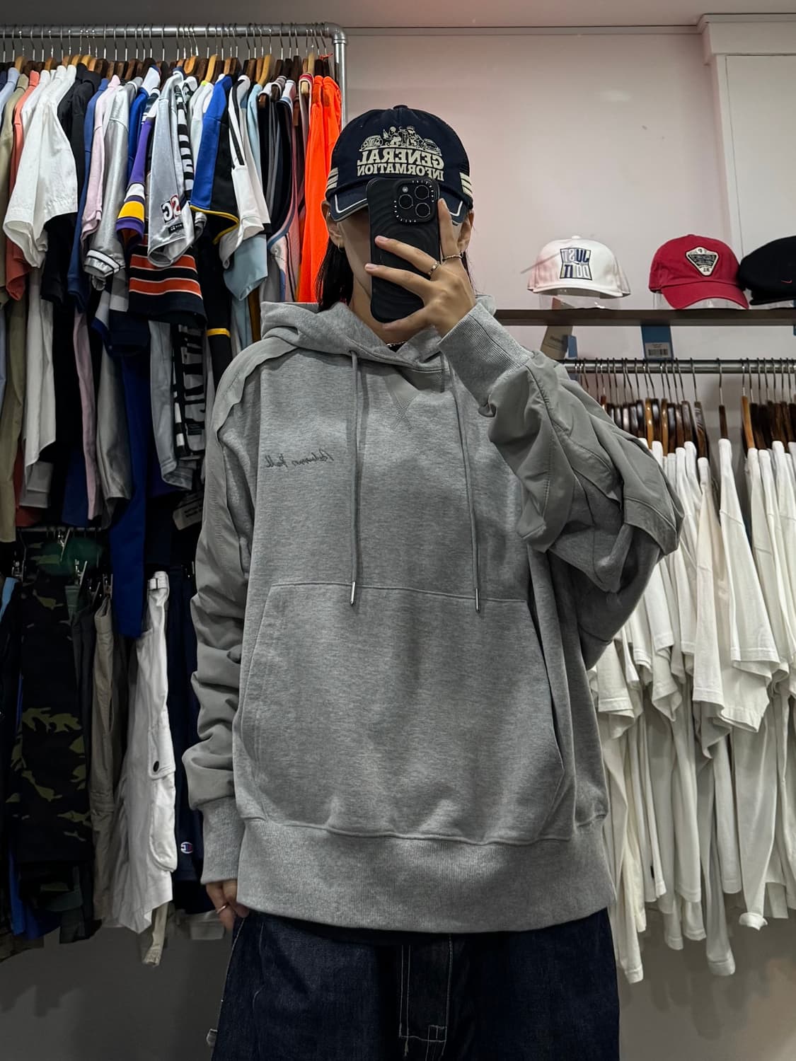 앤더슨벨 소매 나일론 후드 상품이미지4