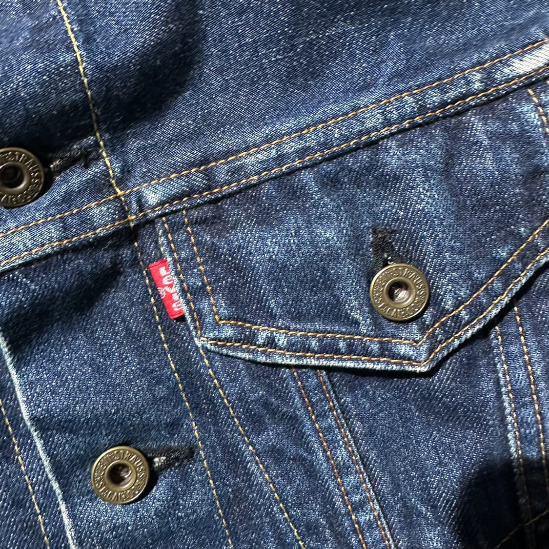 리바이스 워시드 데님 트러커 자켓 청자켓 상품이미지5