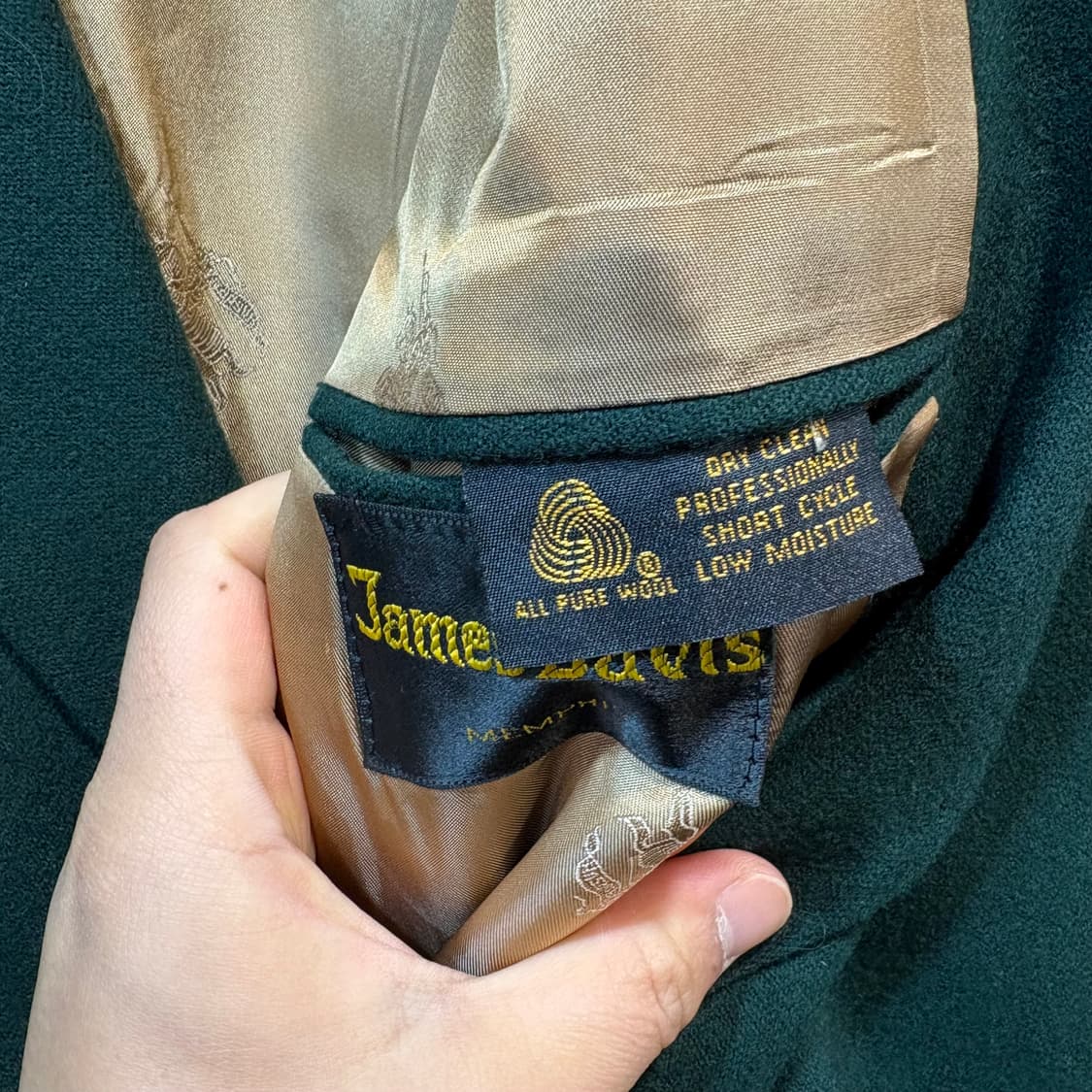 [L] BURBERRY 버버리 금장 카키 블레이저  상품이미지7