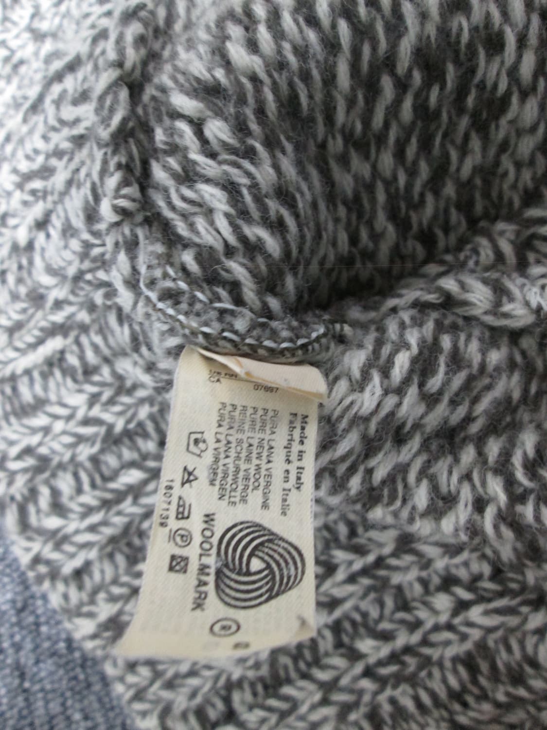 Sisley Melange Zip Knit 상품이미지9