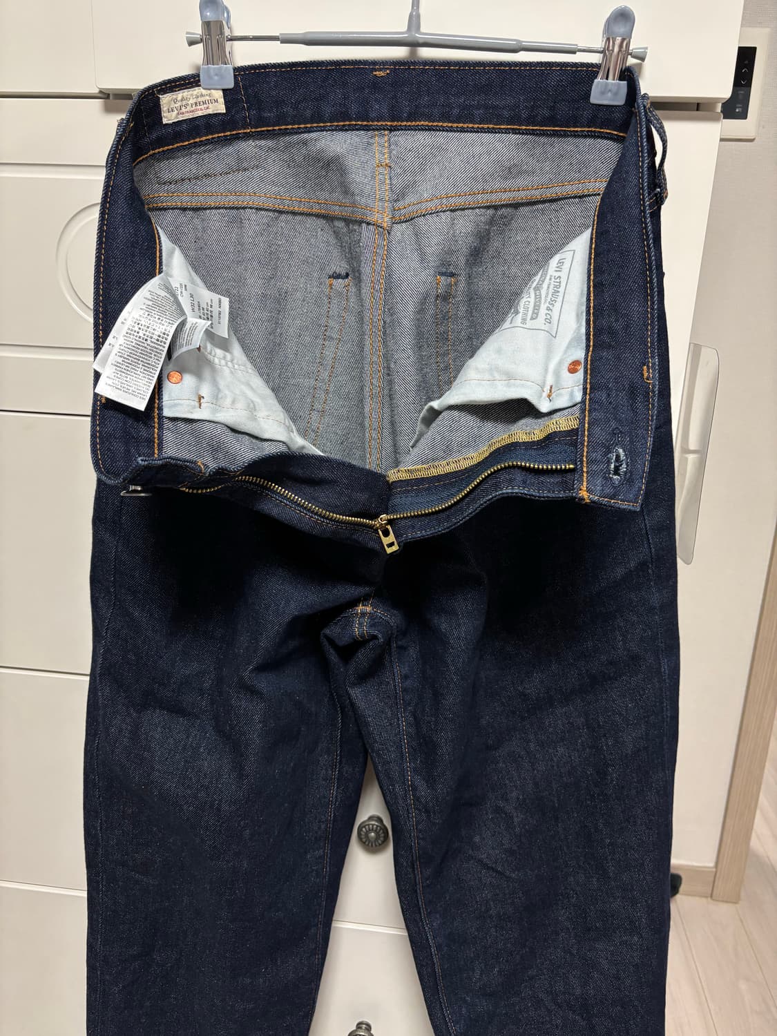 리바이스 568 루즈 스트레이트 핏 진 32WX30L 상품이미지5