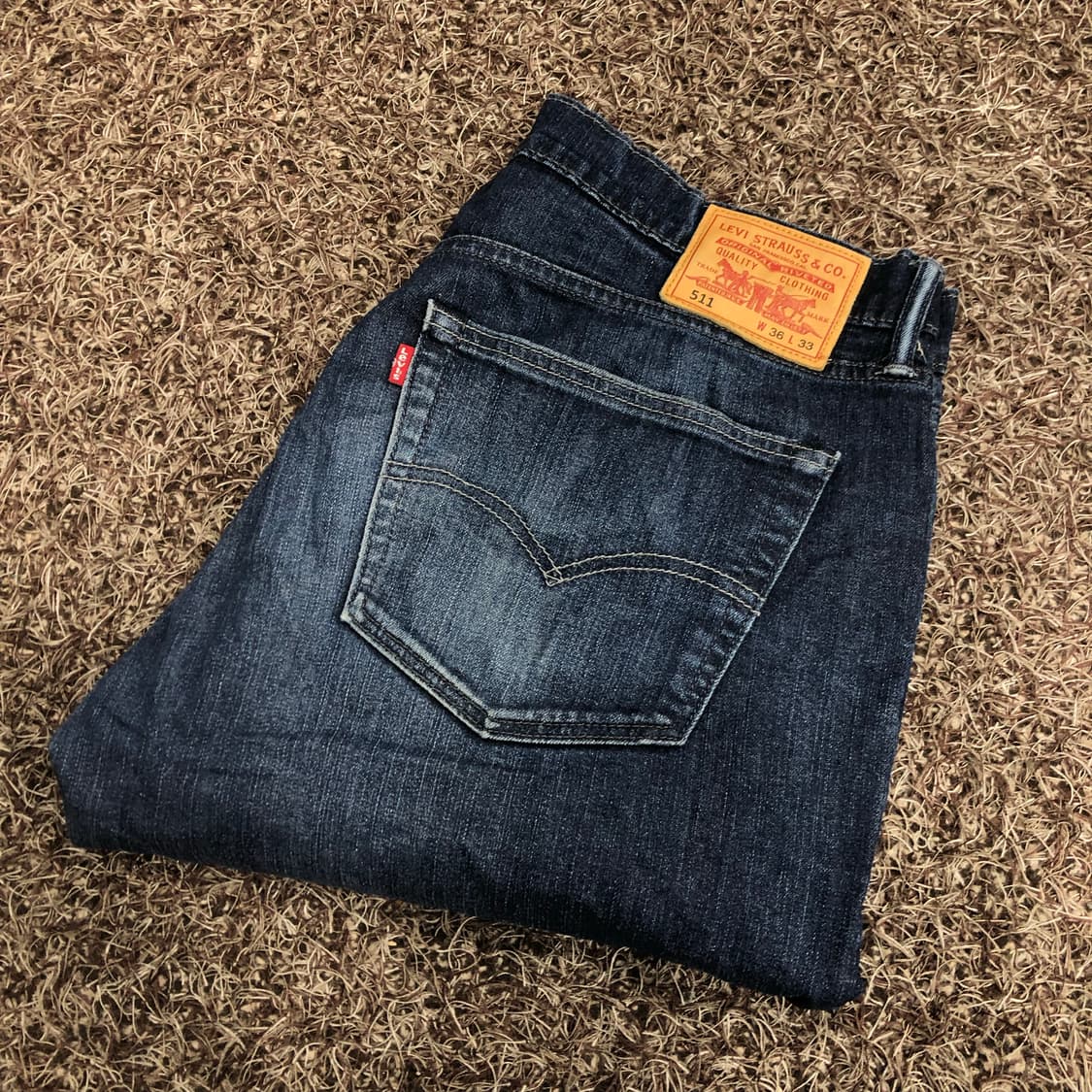 리바이스 511 워시드 데님 팬츠 상품이미지1