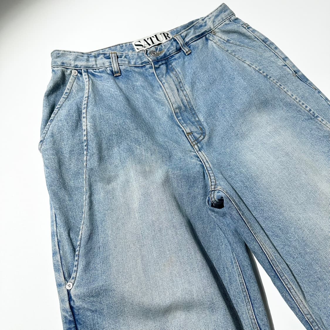 세터 비날레스 레트로 와이드 데님 팬츠 상품이미지3