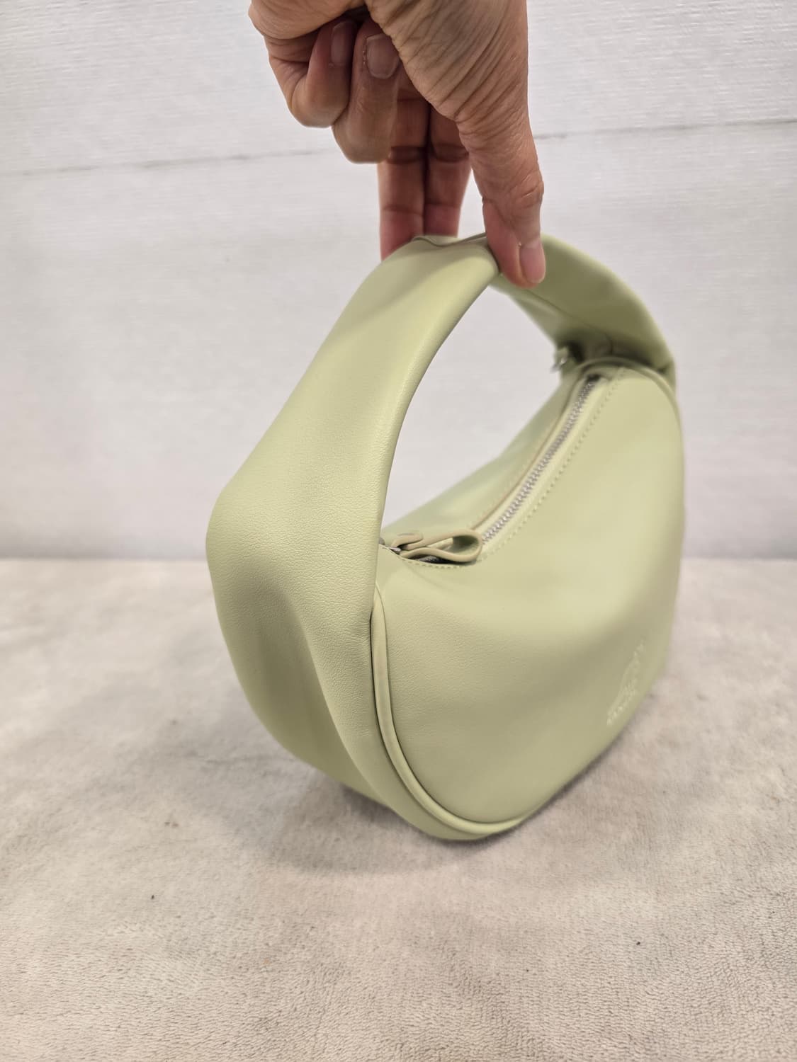 거의새거) 캉골 루나 미니 소프트 토트백 라이트그린 상품이미지5