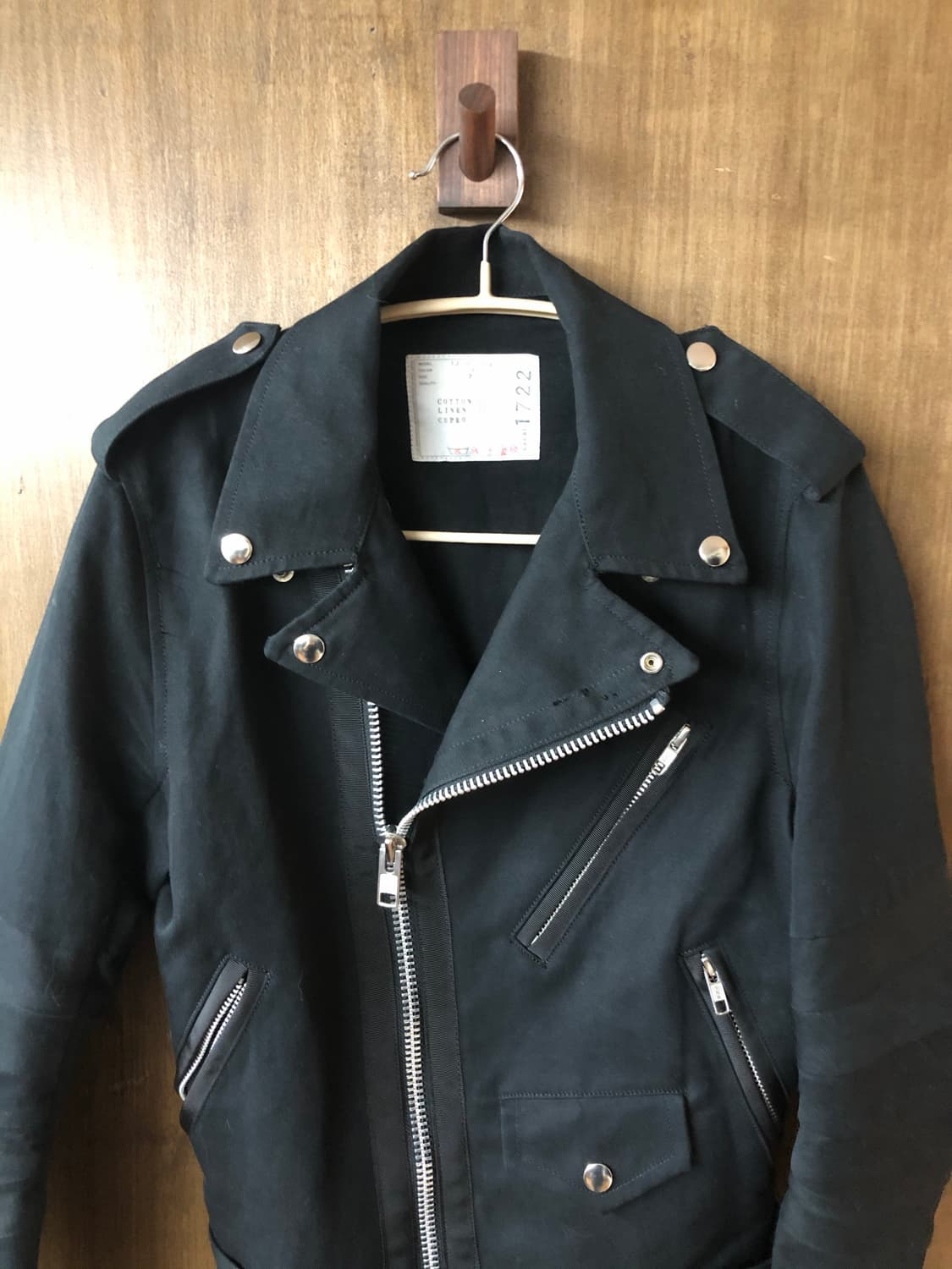 Sacai 바이커 자켓 2 상품이미지5