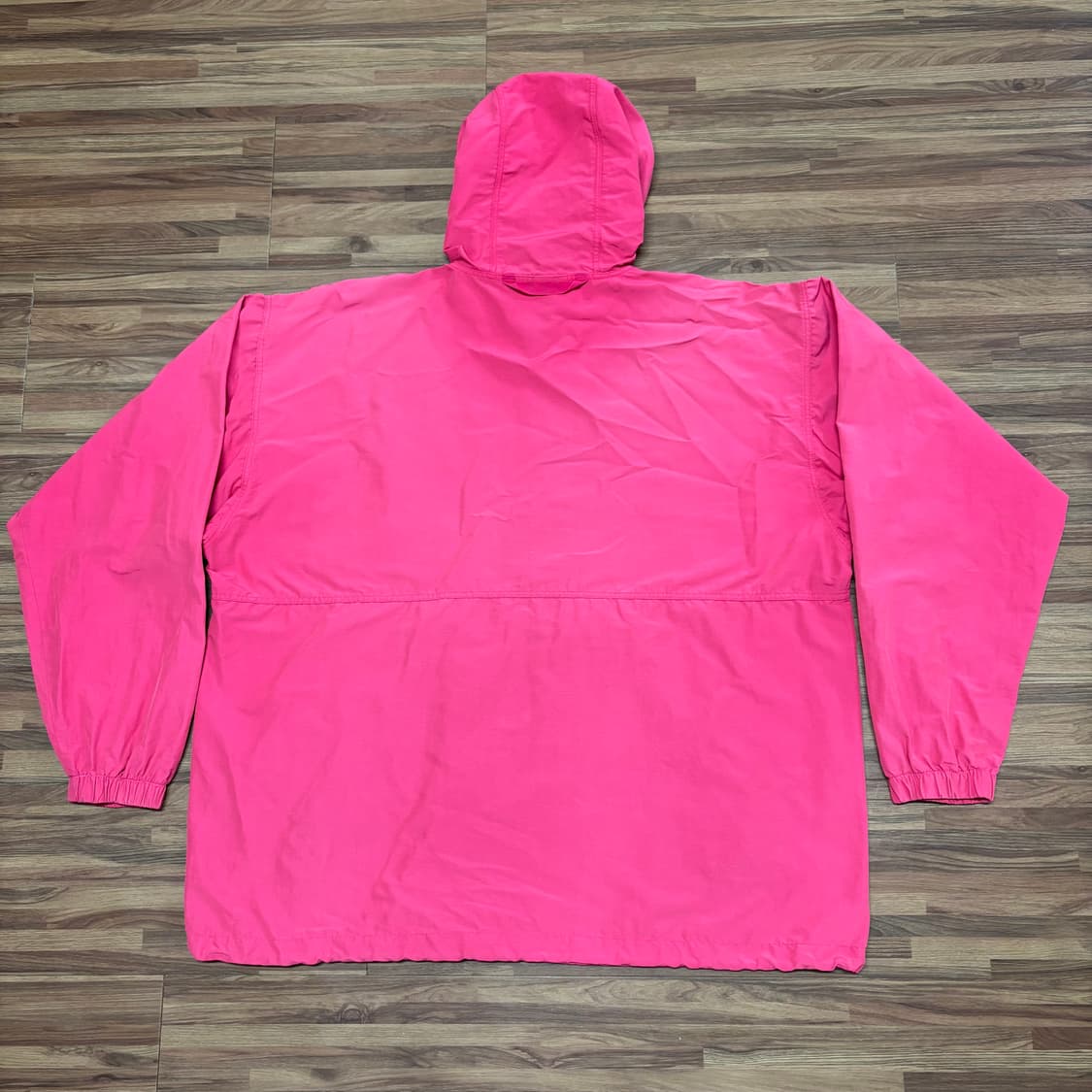 90s 파타고니아 한국제 핑크 배기스 아노락 스모크 스목 풀오버 후드 상품이미지4