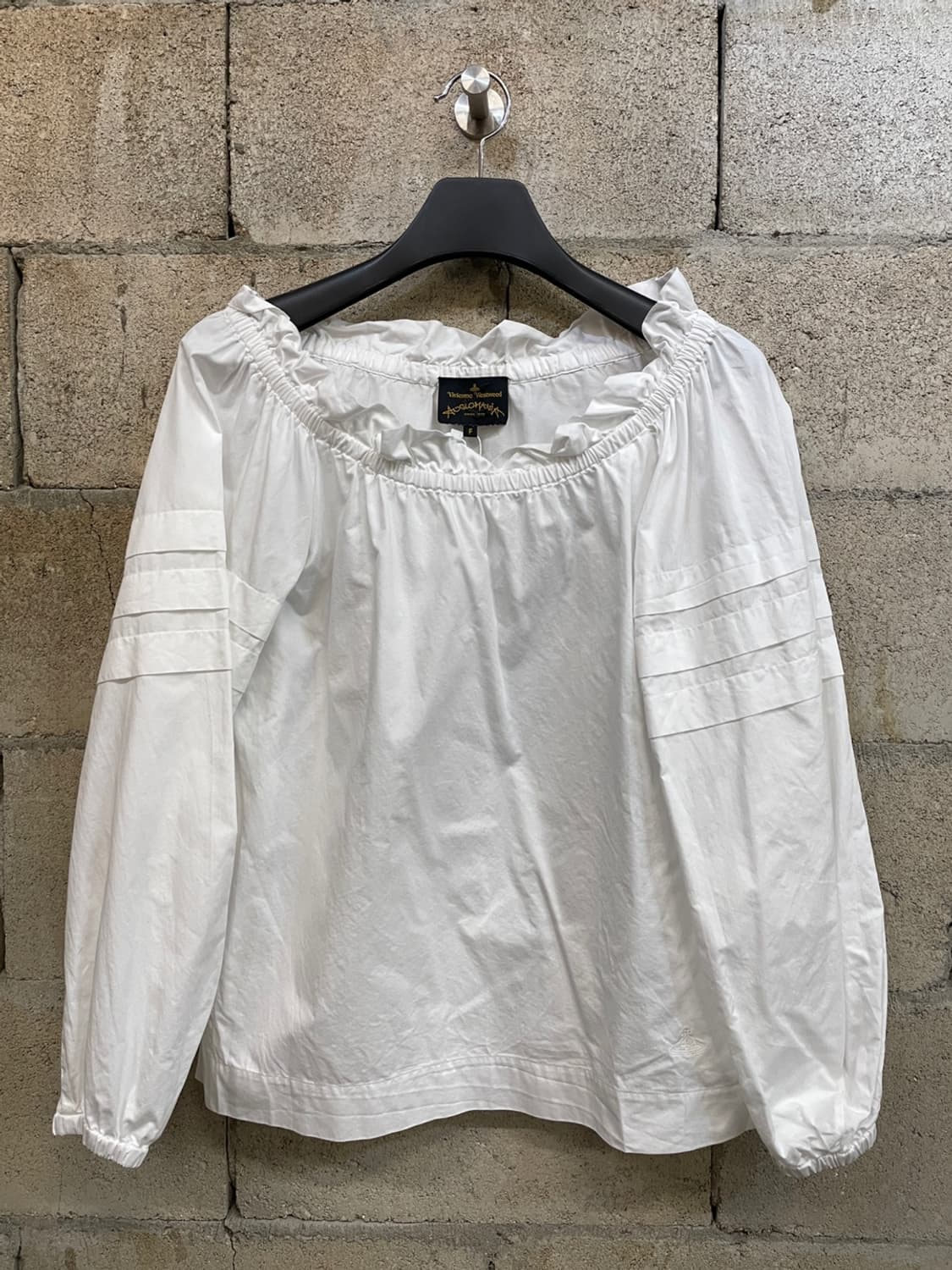 비비안 웨스트우드 오브 로고 블라우스 상품이미지1