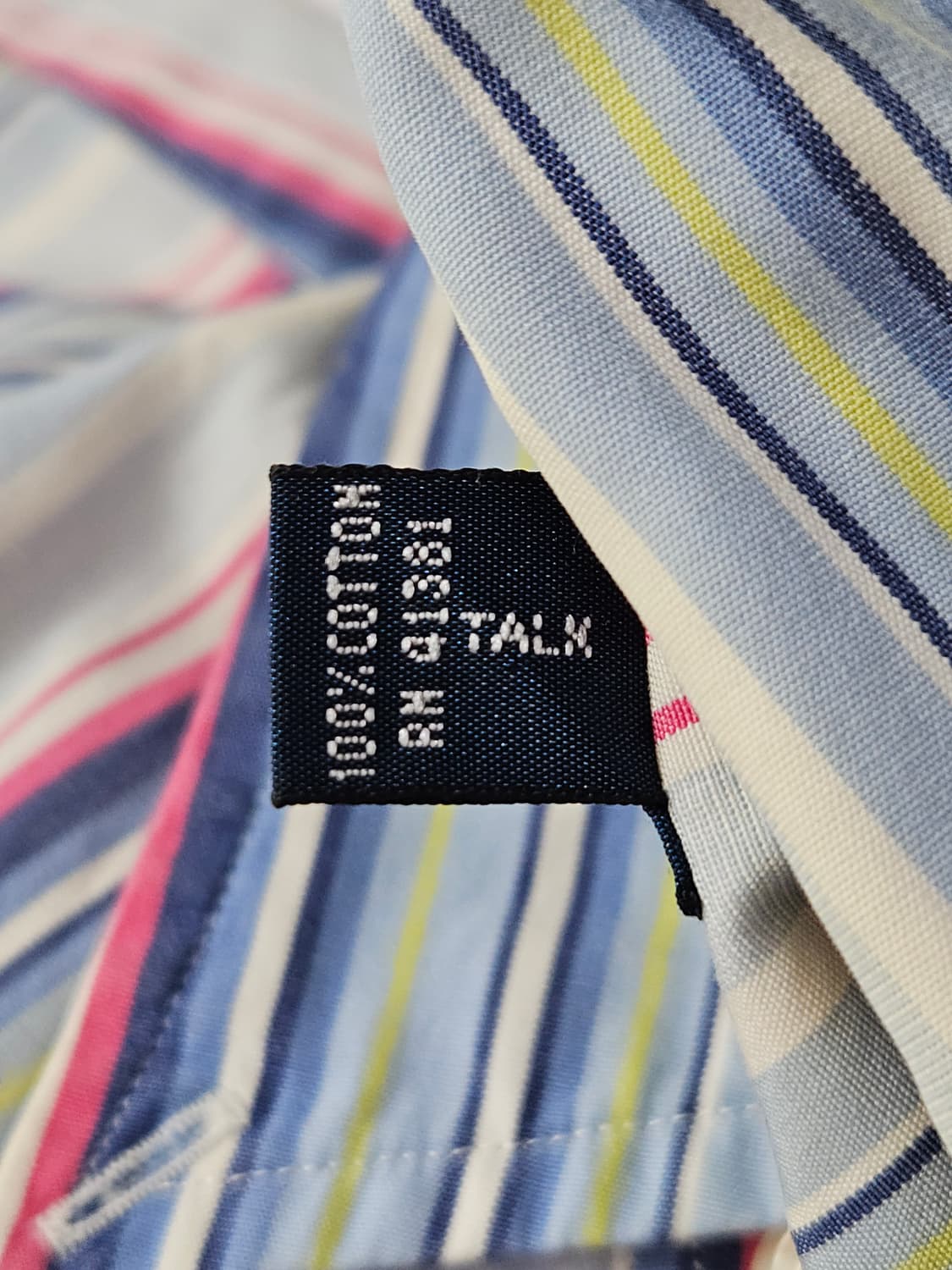 폴로 랄프로렌 블루포니 반팔셔츠 스트라이프 빈티지 M 상품이미지5