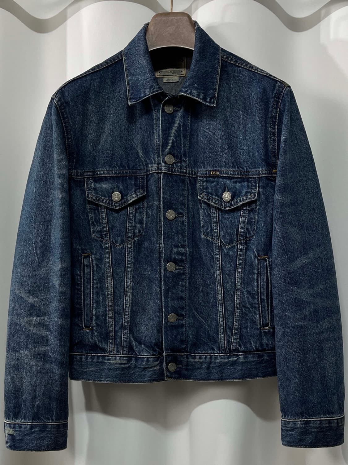 폴로 랄프로렌 이집트 페이드 워싱 데님 트러커 자켓 상품이미지1