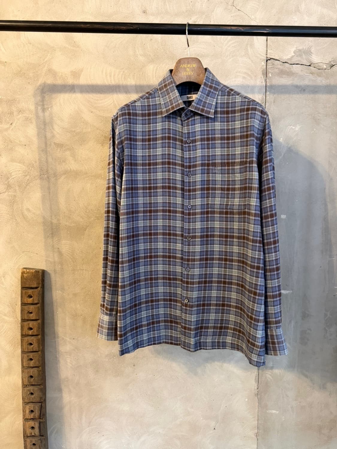 DAKS 닥스 플란넬 셔츠 100 상품이미지4