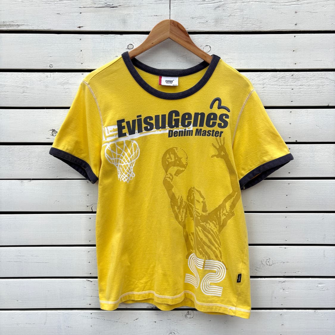 Evisu 에비수 반팔 티셔츠 링거티 상품이미지1