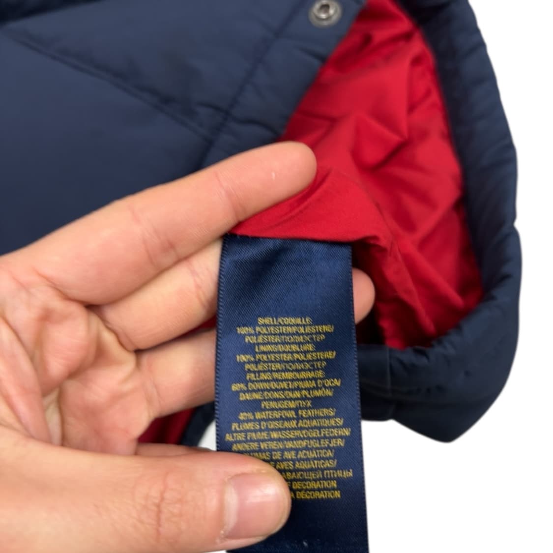 폴로랄프로렌 푸퍼 다운패딩(후드탈착) 상품이미지6