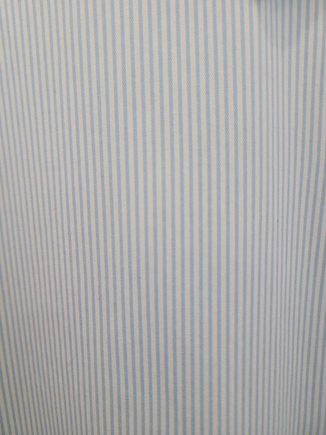 르아르 LEIRE 블루 스트라이프 셔츠 남성용 오버사이즈 택달린새제품 상품이미지6