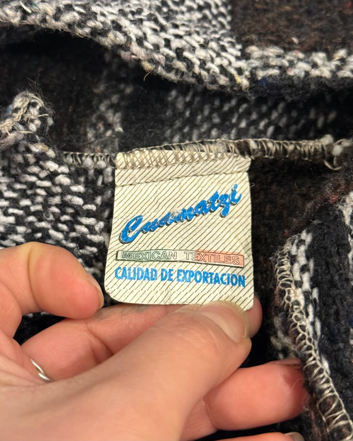 Mexico 90s poncho 바하 풀오버 후드 상품이미지4