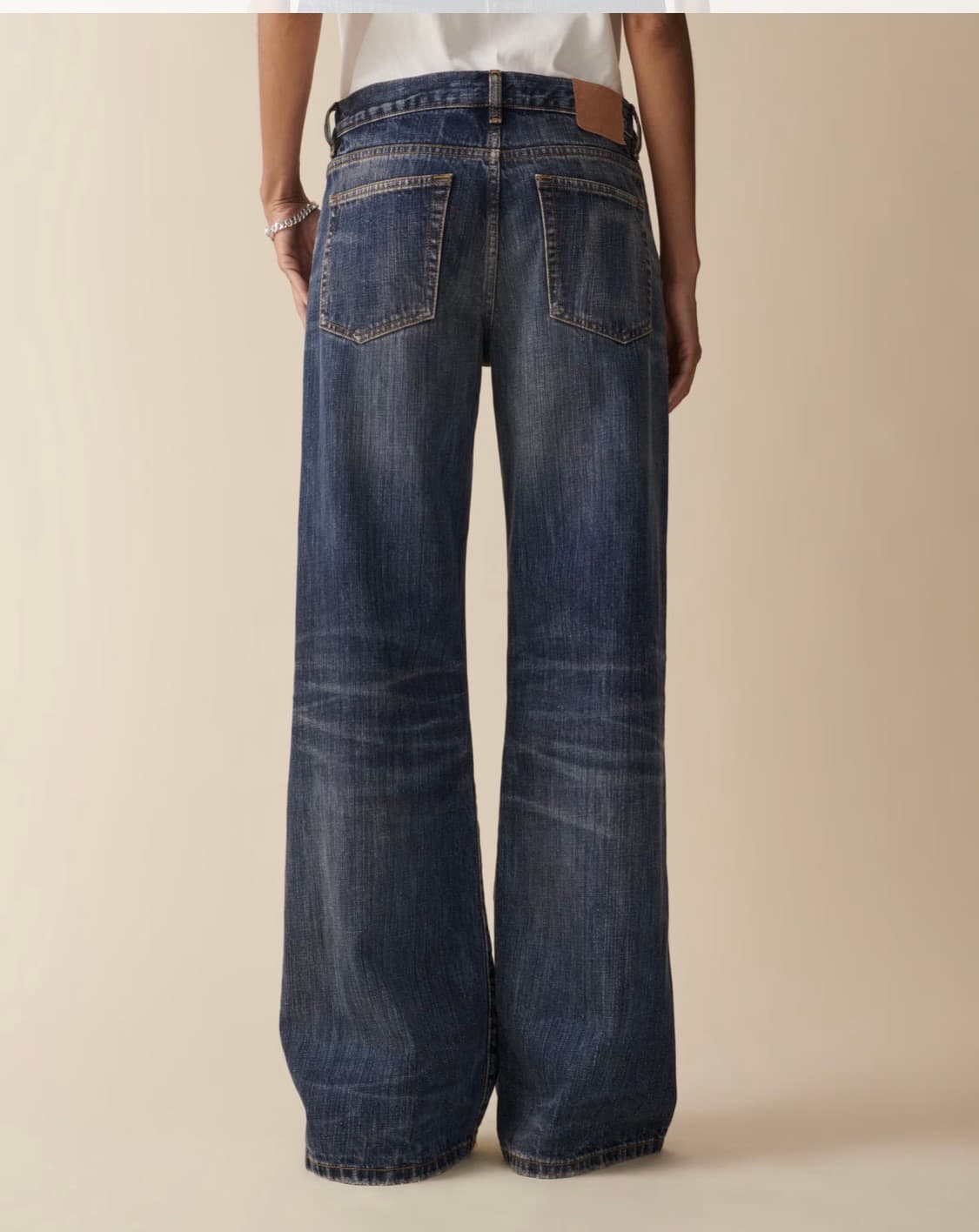 jeanerica -kyoto jean(dark blue righe) 상품이미지2
