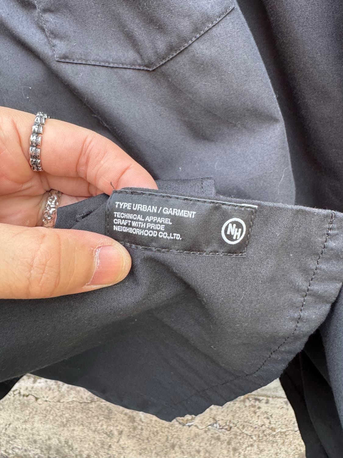 네이버후드 투포켓 셔츠 상품이미지8