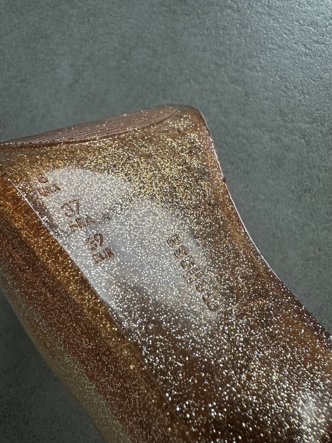 비비안웨스트우드 글리터 젤리 슬링백 힐 상품이미지7