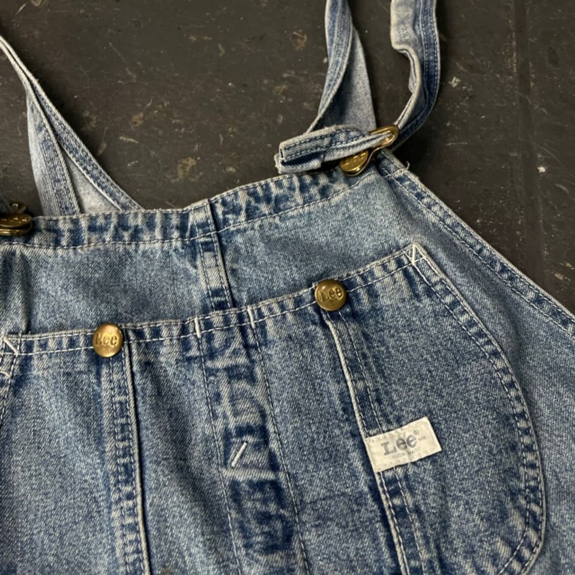 34 LEE 쌍방울 오버롤 멜빵바지  상품이미지3