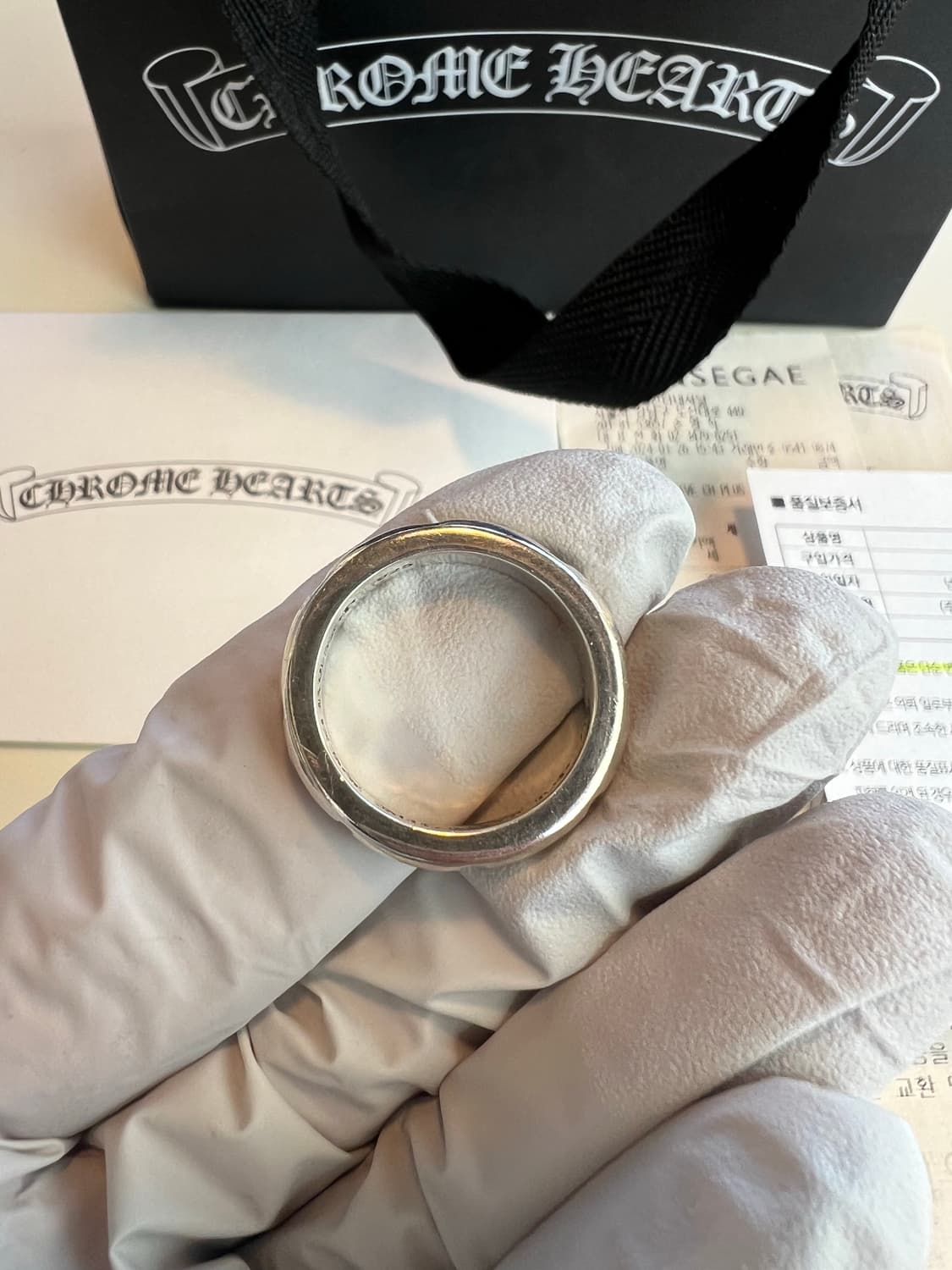 [us9] 크롬하츠 네거티브 ch plus 링 상품이미지3