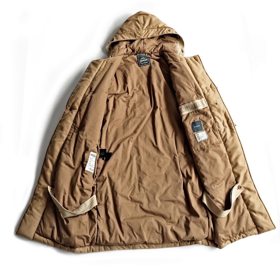 글로버올 빔즈 패디드 울 캐시미어 더플코트 50 상품이미지3