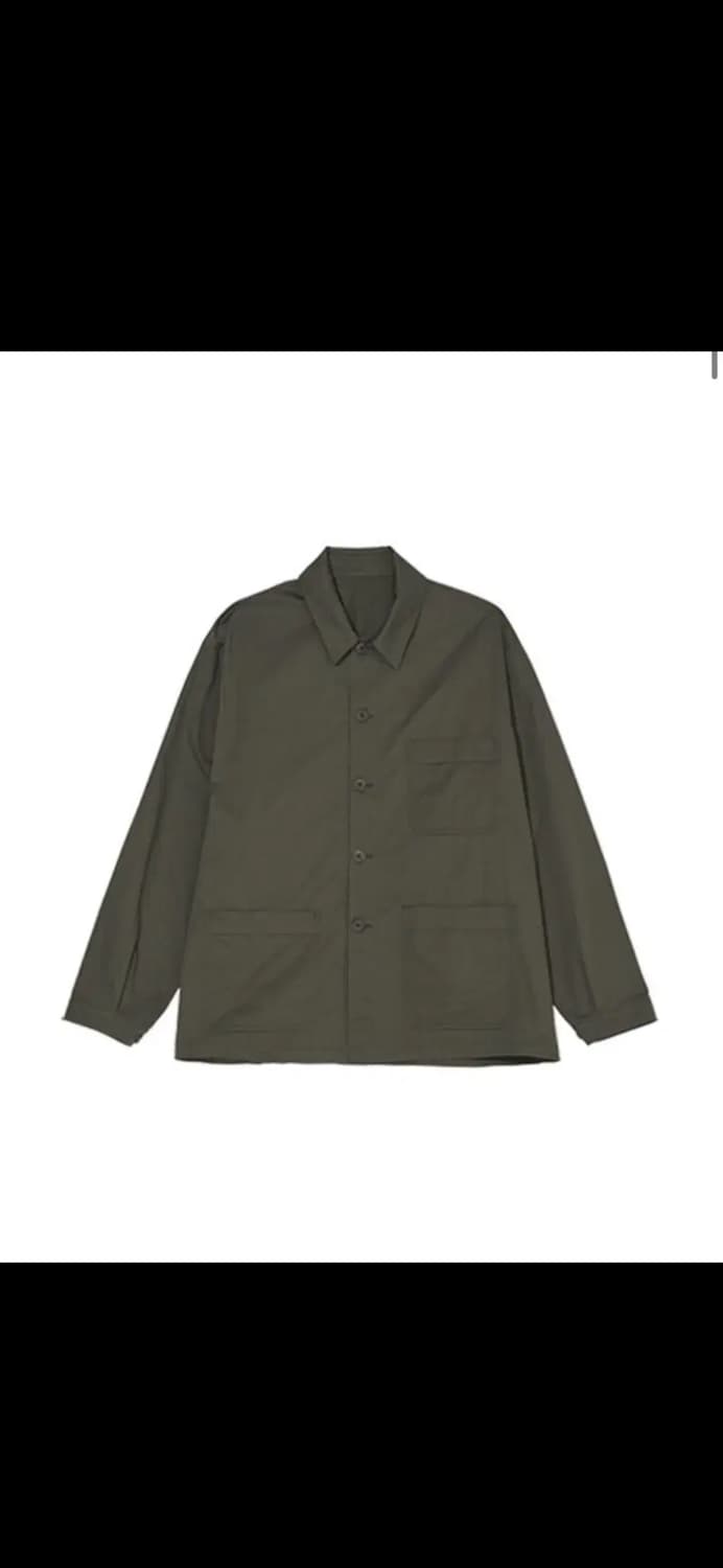 스테디에브리웨어 sew 라이트 워크 셔츠 자켓 다크 올리브 2사이즈 상품이미지1