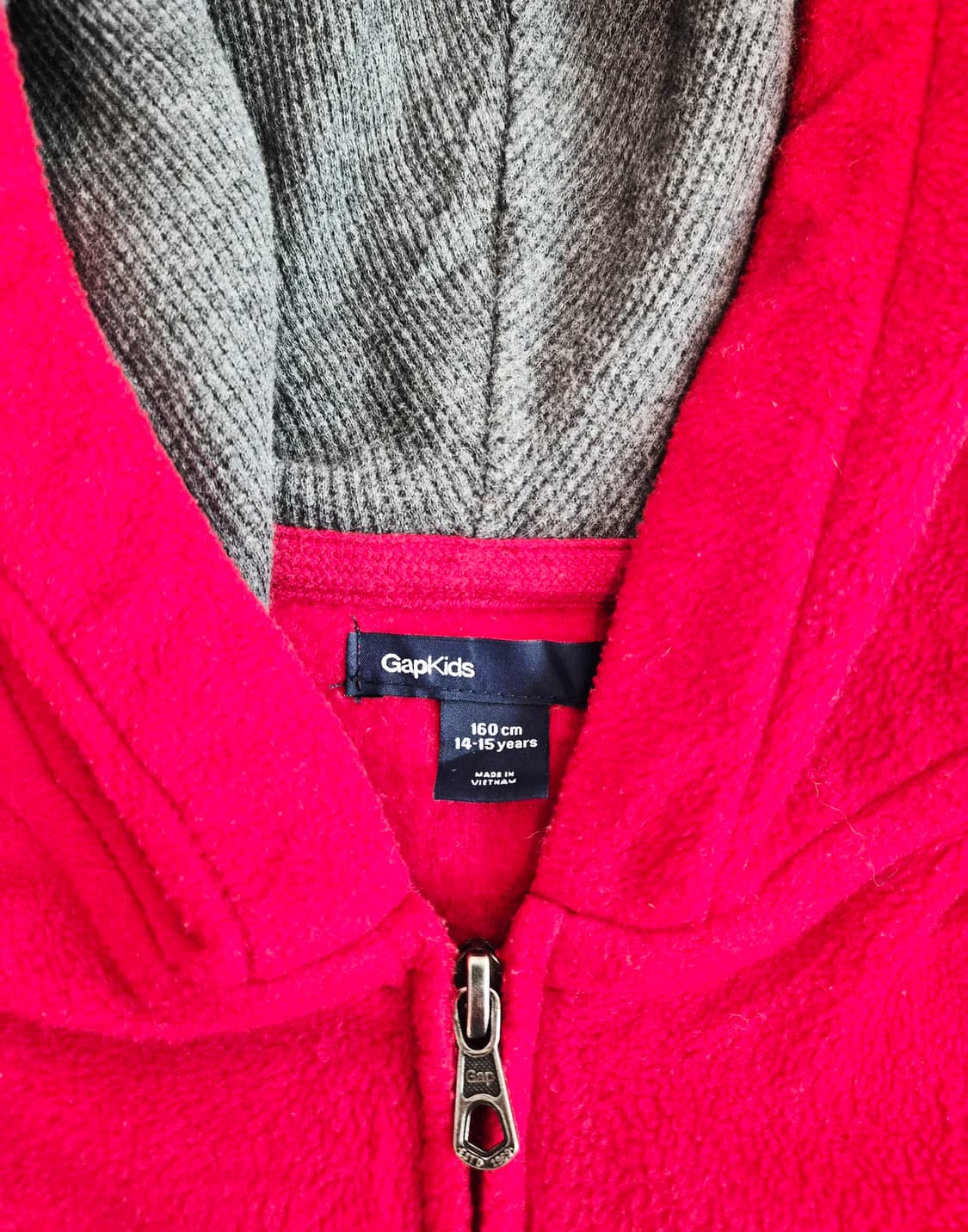 gap 갭 레드 후리스 플리스 집업  상품이미지9