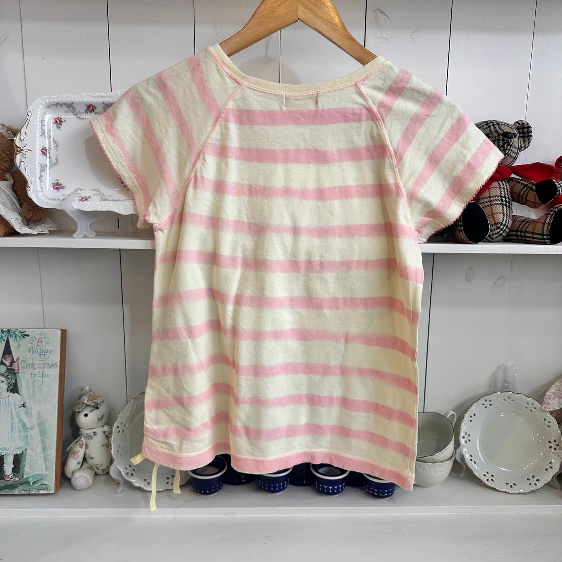 곰돌이 스트라이프 반팔 티셔츠 상품이미지4