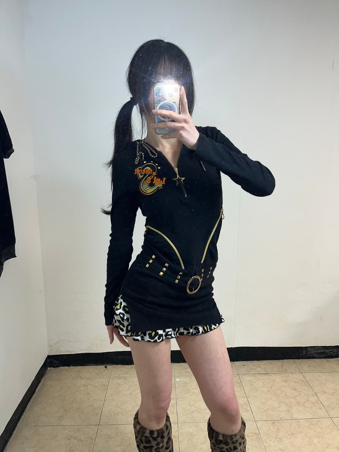00‘s gal mood 슬림핏 원피스 상품이미지2