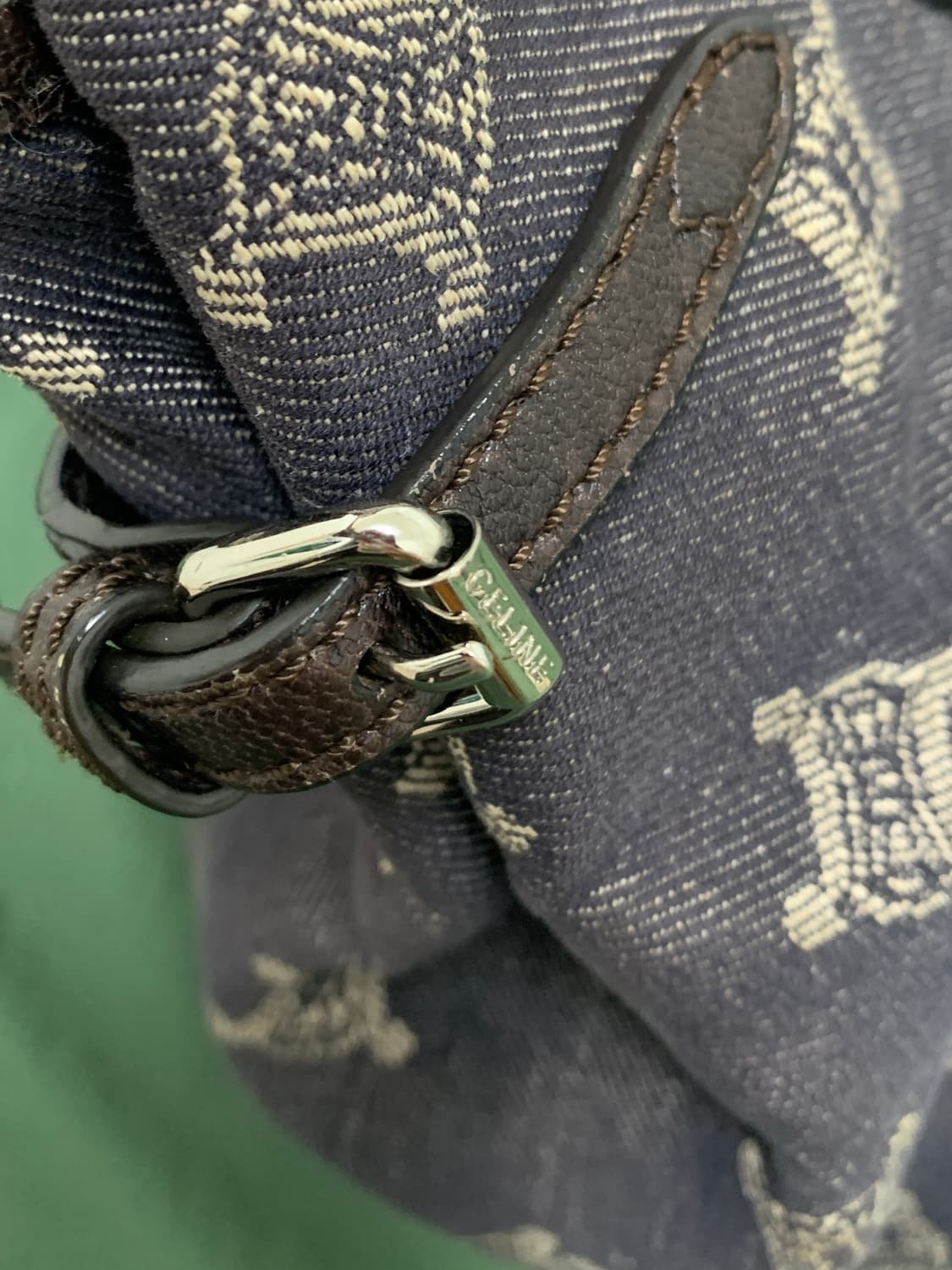 셀린느 마카담 데님 숄더백 (빈티지백) 상품이미지2