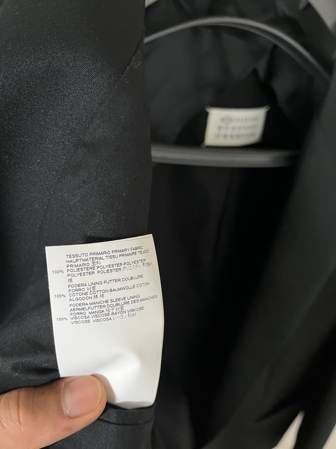 메종 마르지엘라 오버핏 싱글자켓 상품이미지4