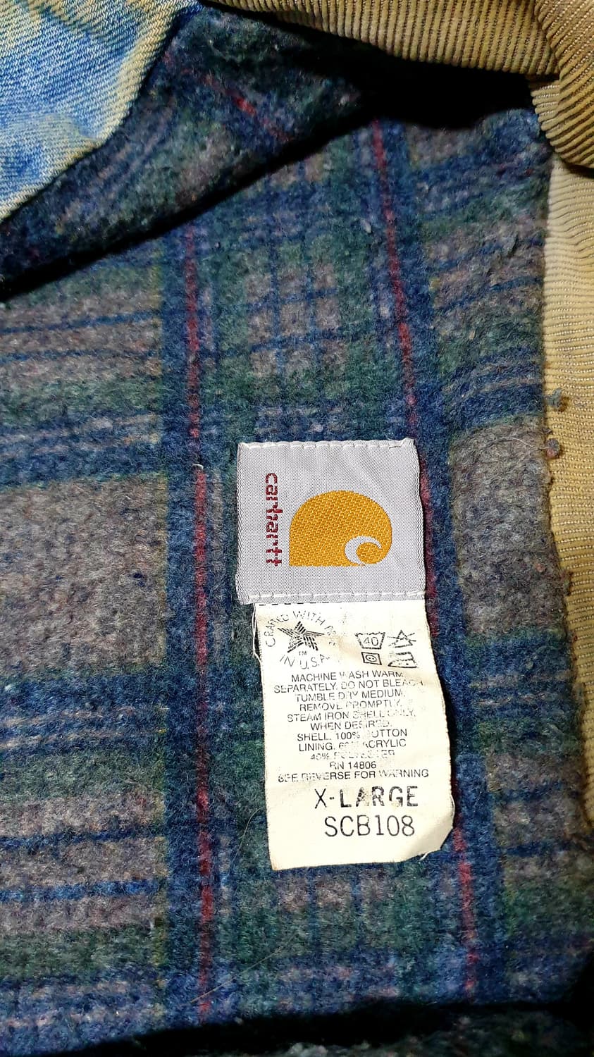 칼하트 연청 데님 초어 코트 US - XL 105 ~ 115 상품이미지6