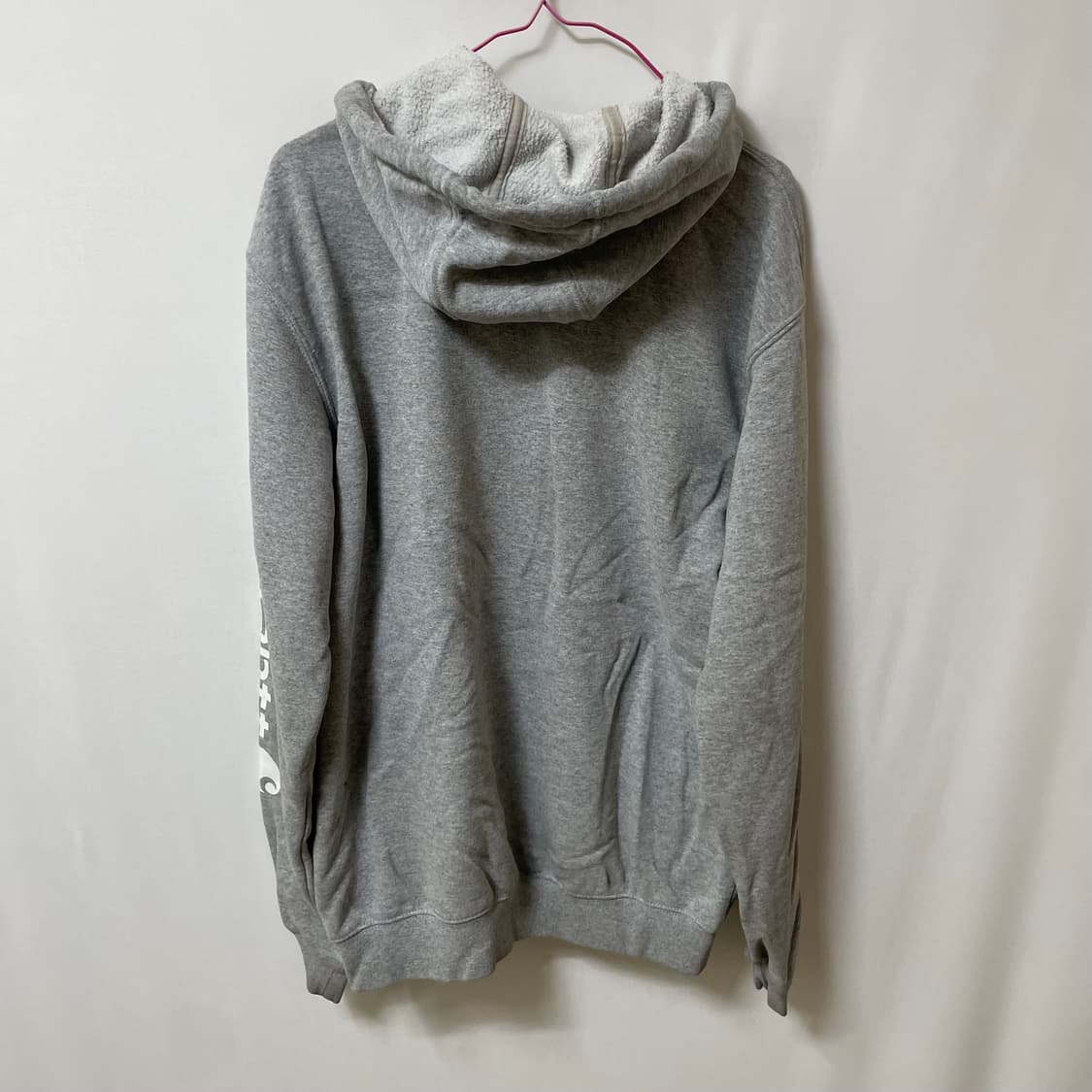 [ S ] 칼하트 WIP 빅로고 기모 후드티 상품이미지6