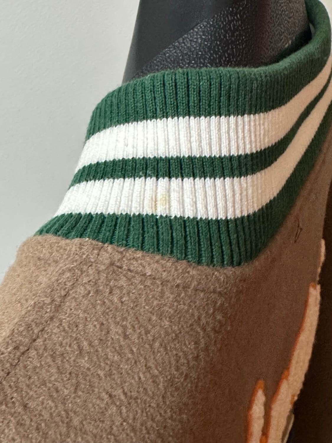 반디더핑크 테니스 바시티 자켓 브라운 상품이미지3