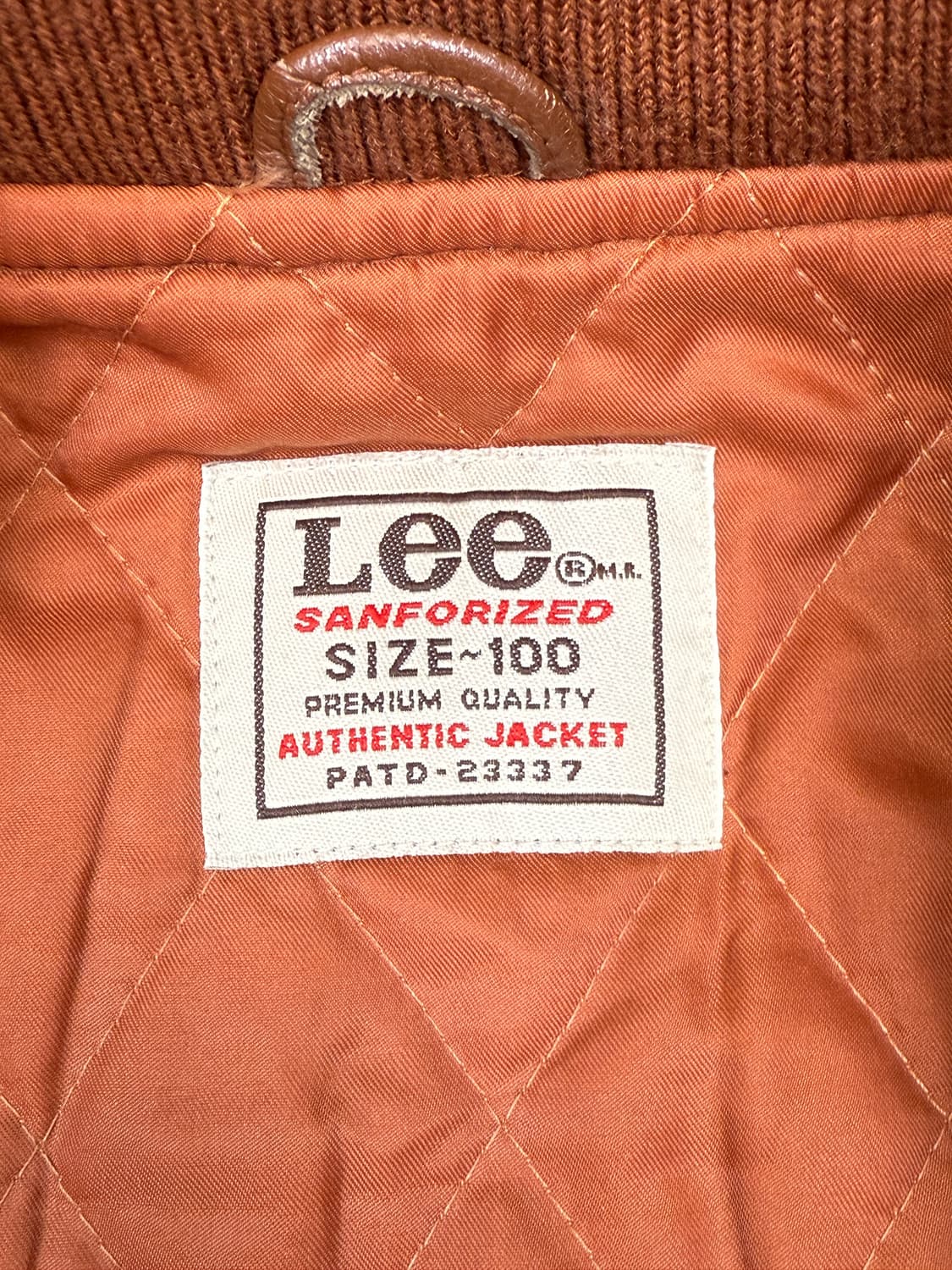 리 90’s 울 레더 바시티 자켓 상품이미지7