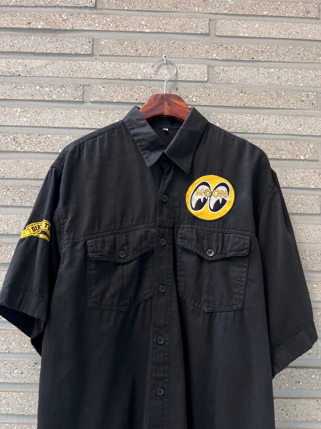 [XL]90's Mooneyes 문아이즈 워크셔츠 상품이미지7