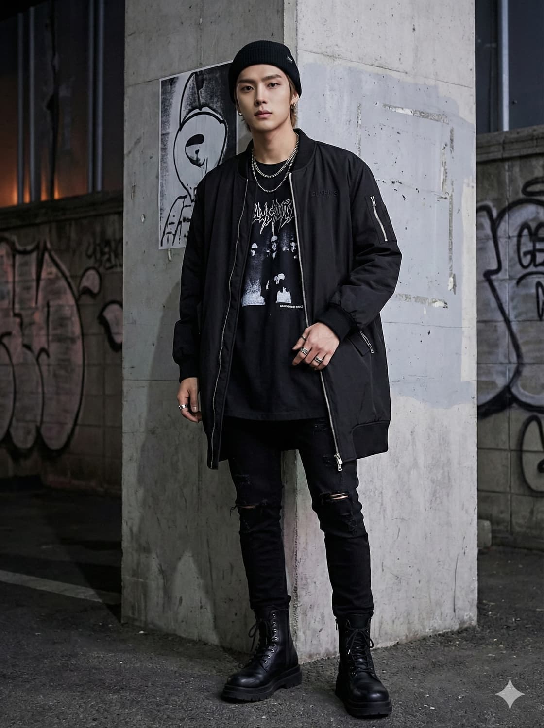 프랭크스톤 항공 롱 점퍼_85 상품이미지1