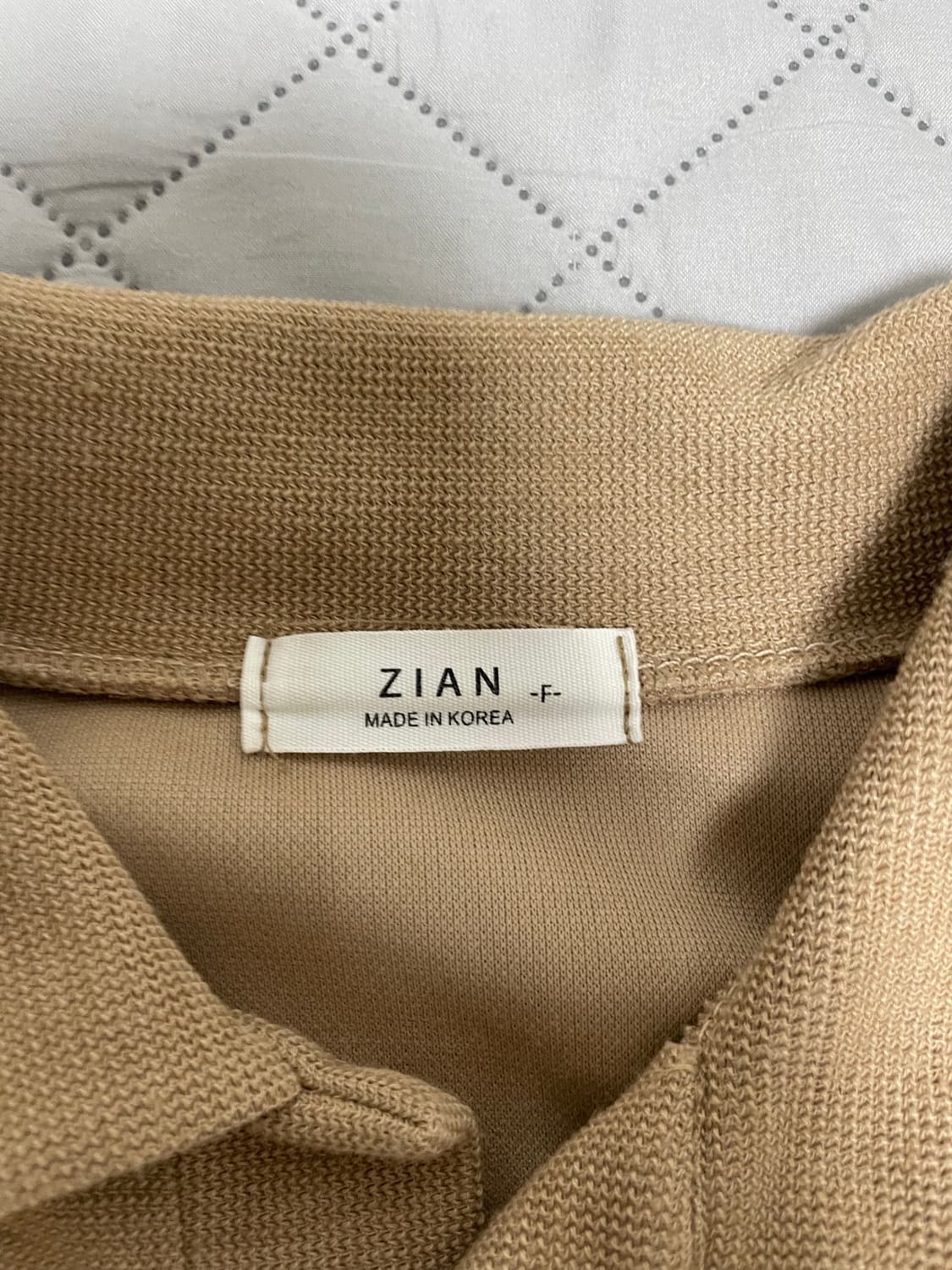 빈티지 카라 니트 긴팔 티셔츠 상품이미지2