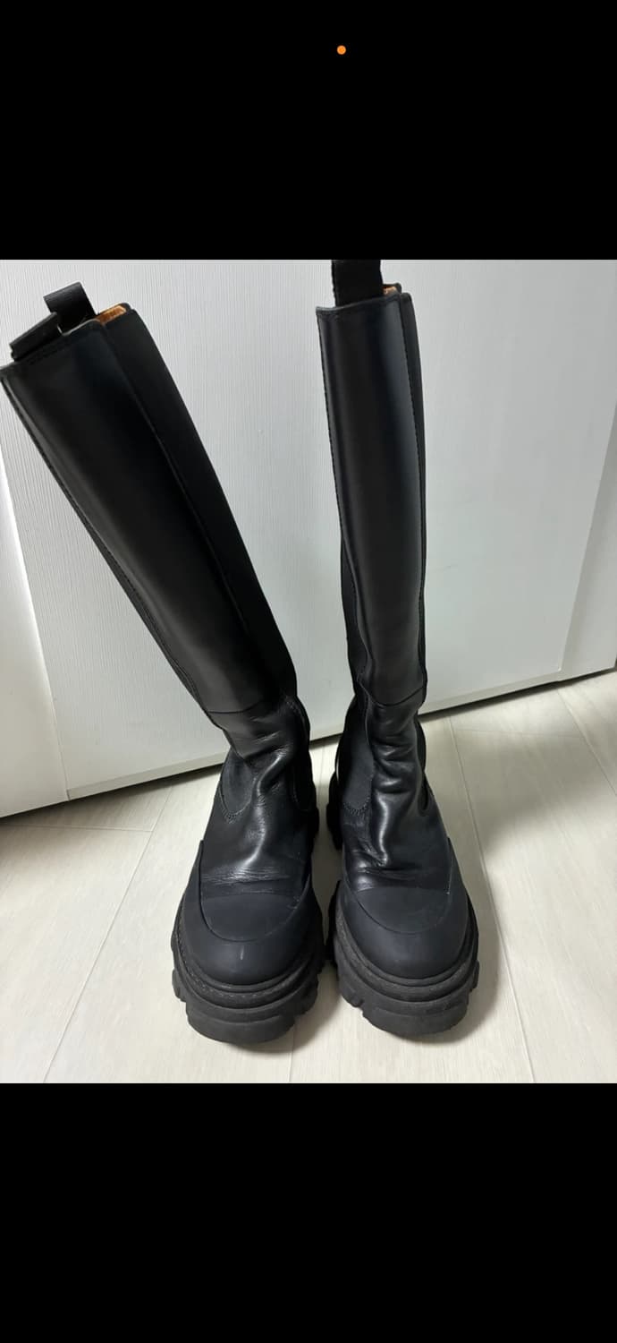 가니 클리트 롱부츠 블랙 37 (240mm) 상품이미지1
