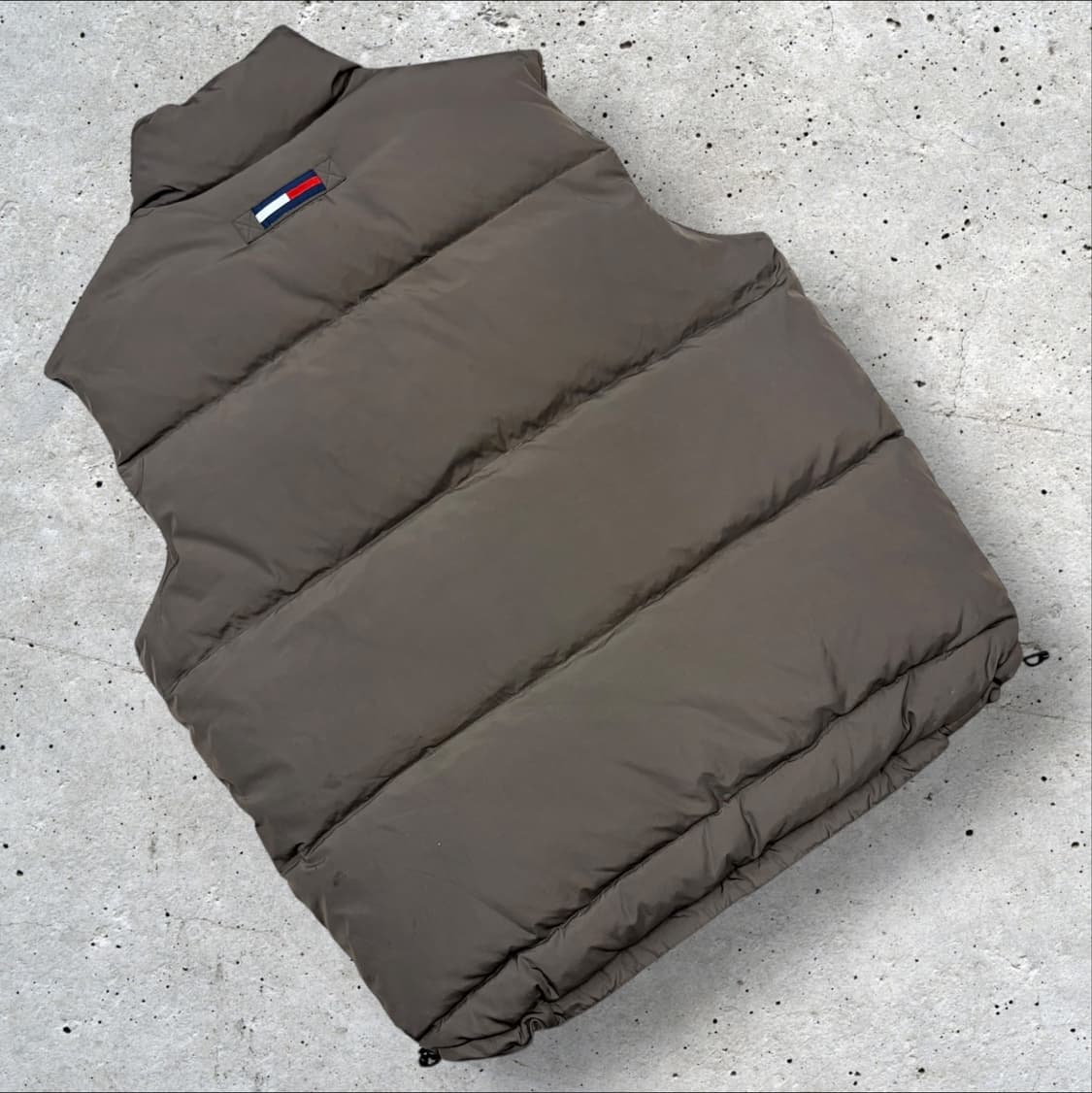 [L] 타미힐피거 올드스쿨 브라운 패딩 조끼 B922 상품이미지2