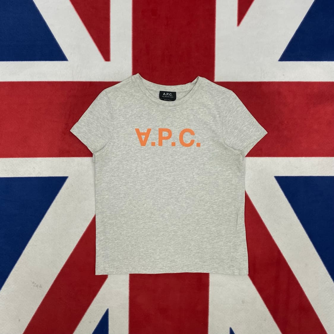 APC 벨벳로고 반팔티 여성 XS  상품이미지1