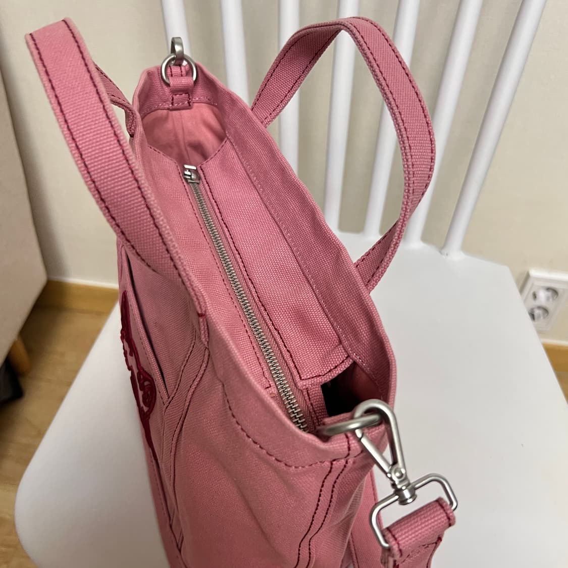 메종키츠네 폭스헤드 스몰 토드백 상품이미지6