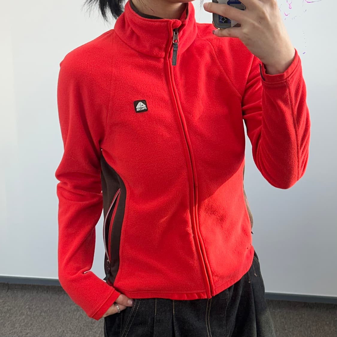 Nike 나이키acg 레드 후리스 집업 자켓 상품이미지2