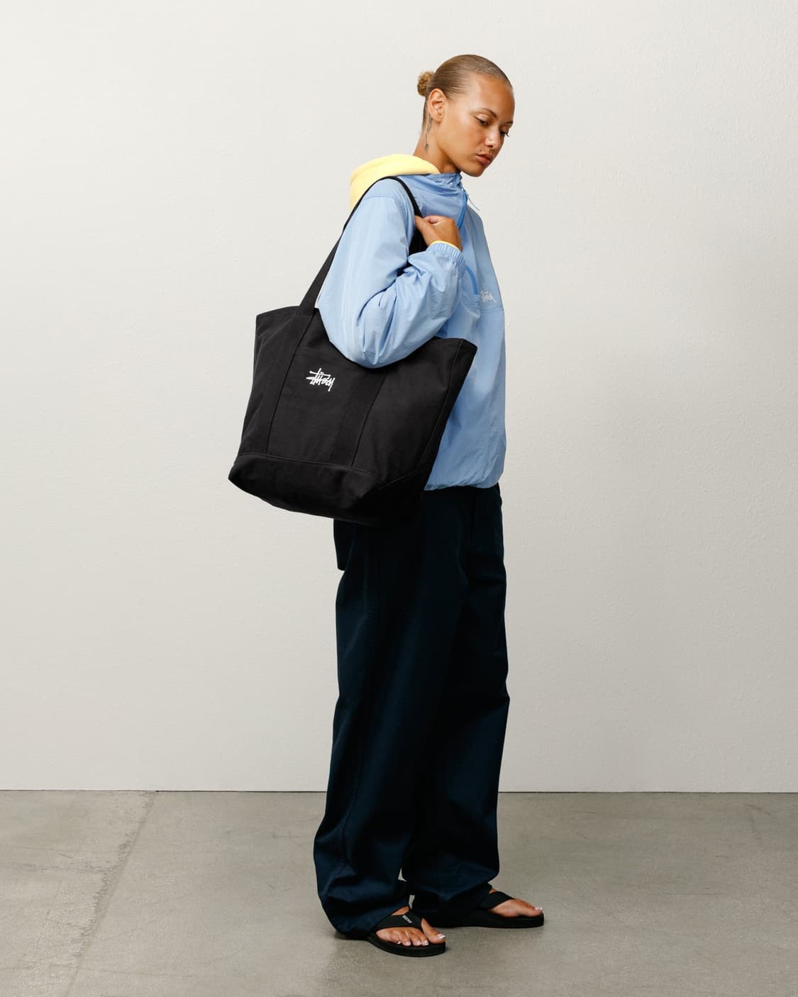 스투시 캔버스 마켓 토트 백팩 상품이미지1