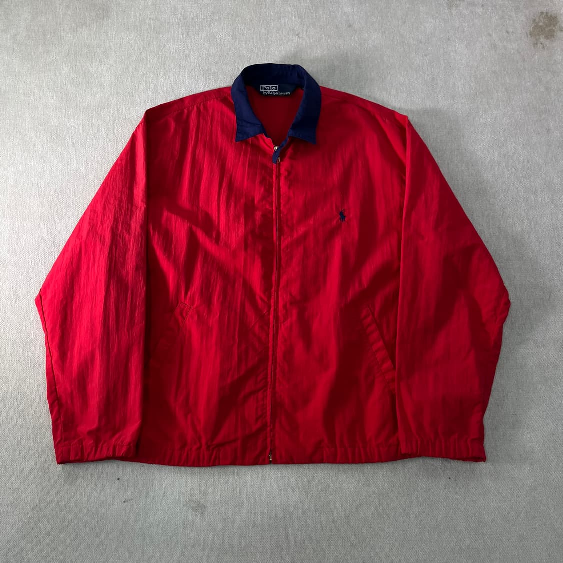 105 폴로랄프로렌 90s 나일론 바라쿠타 블루종 자켓 상품이미지1