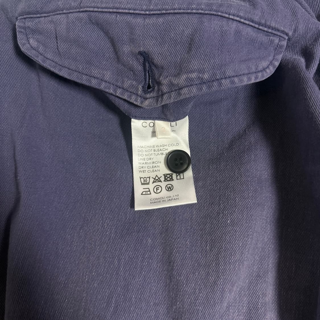 [3]코모리 24SS 코튼 드릴 팬츠 상품이미지10