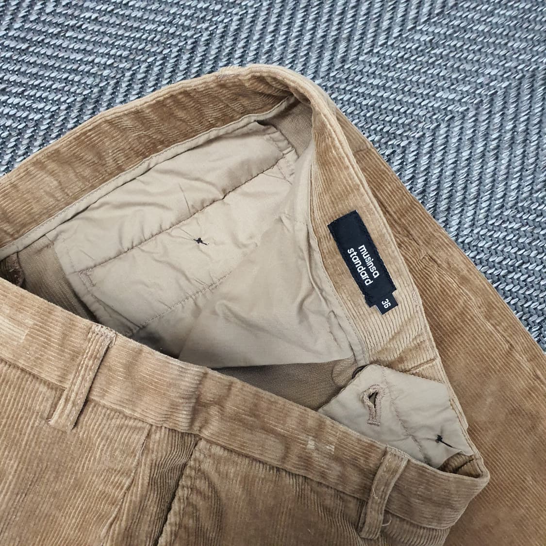무신사 골덴 스판 면바지 남자36 상품이미지2