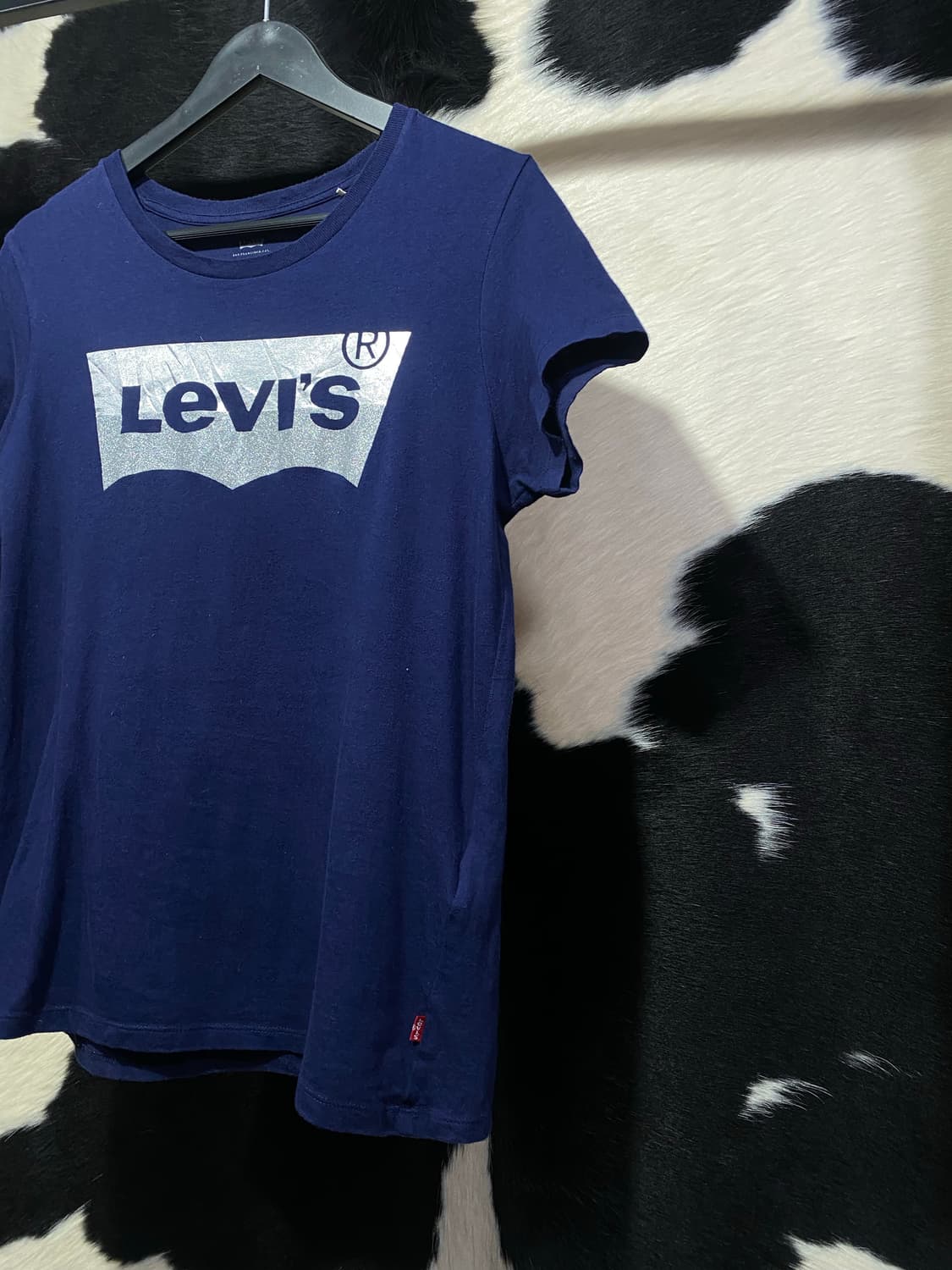 Levi’s 실버 글리터 로고 반팔티셔츠 상품이미지3