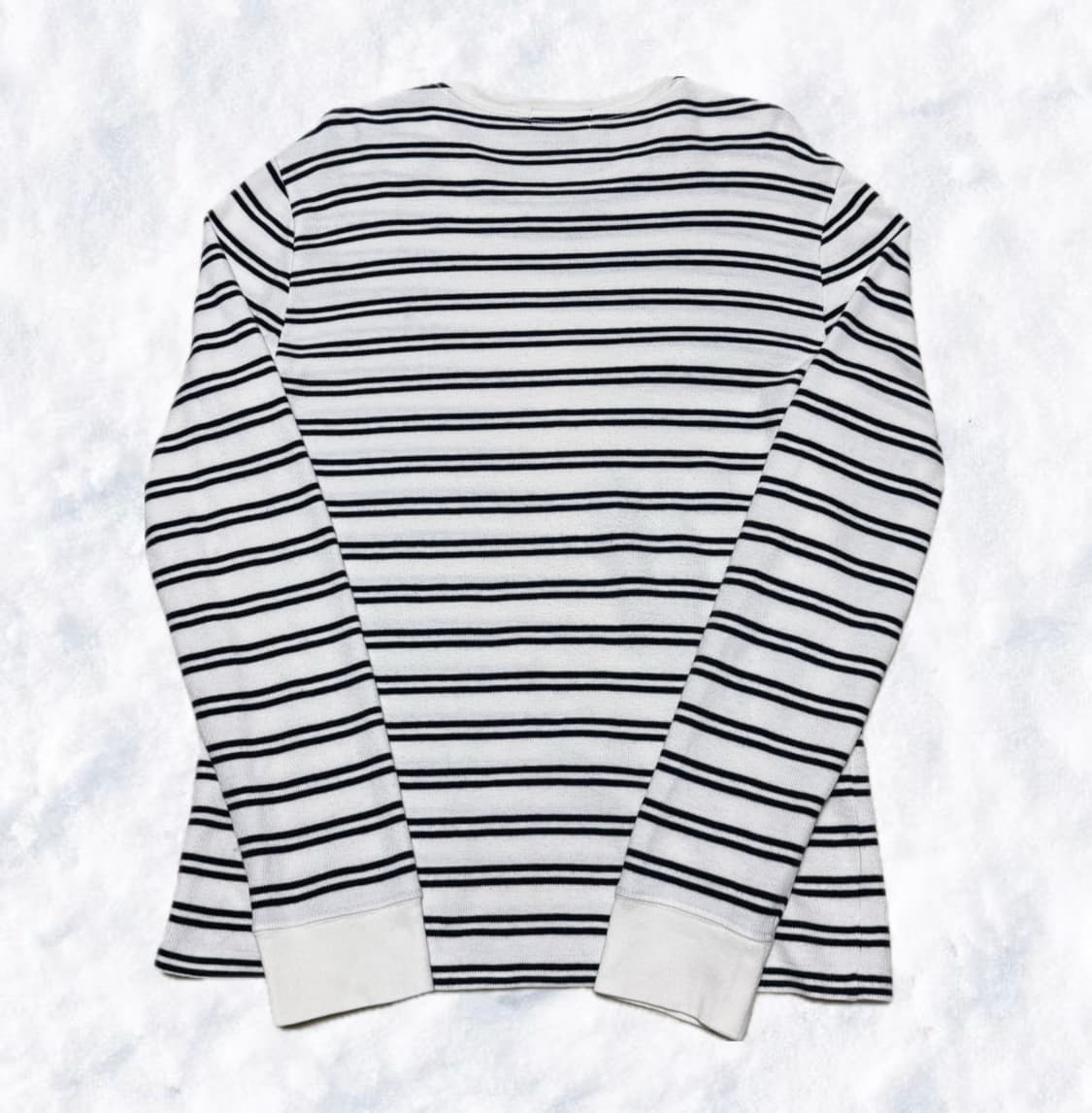 폴로 랄프로렌 스트라이프 화이트 네이비 긴팔 상품이미지2