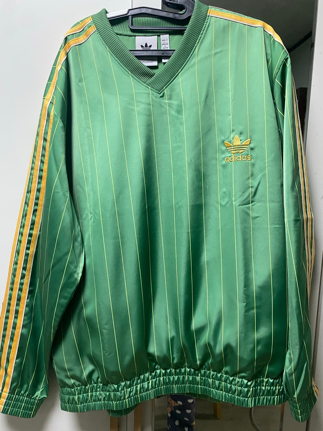 아디다스 윈드브레이커 그린 XL 상품이미지5