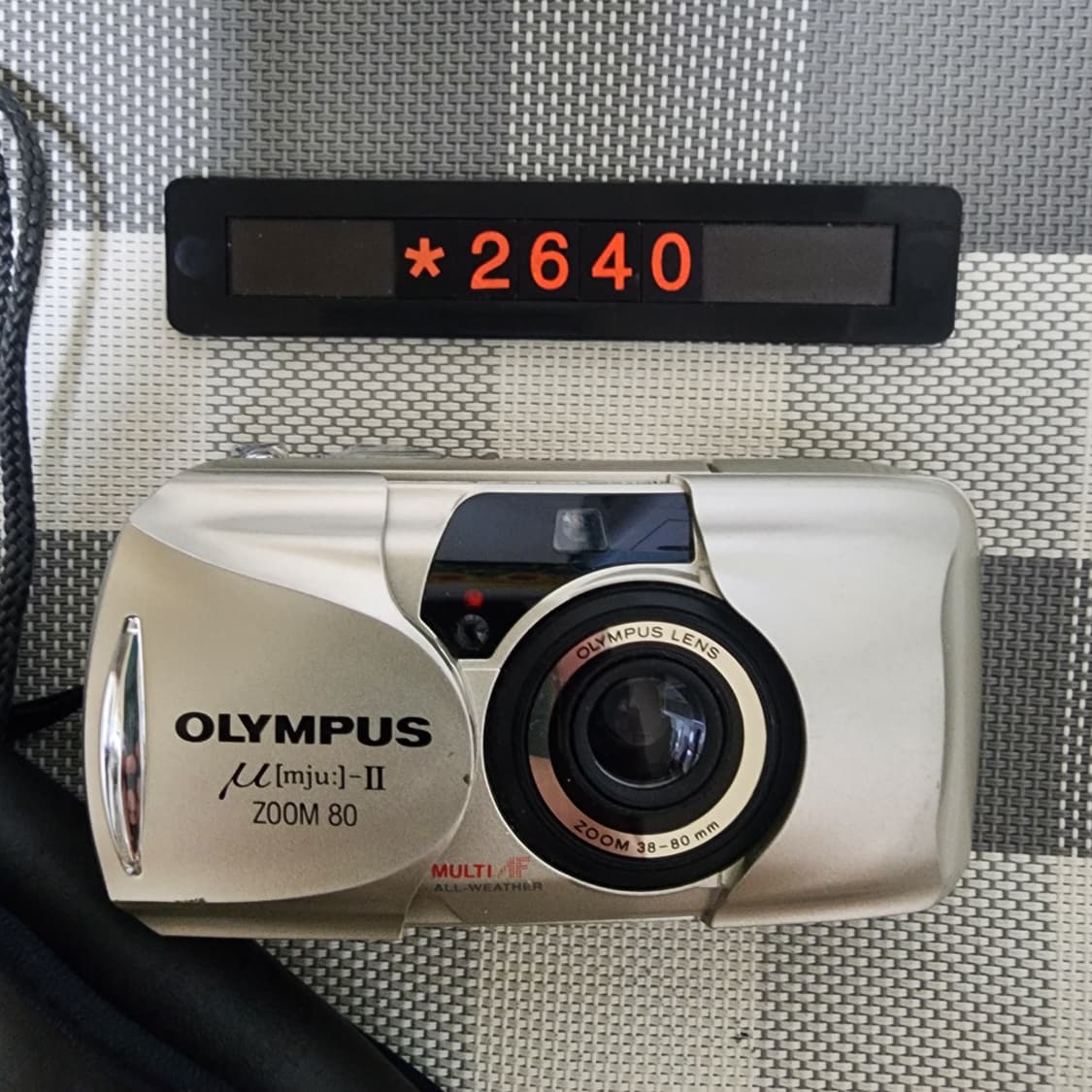 올림푸스 뮤 2 줌 80 필름카메라 파우치포함 상품이미지1